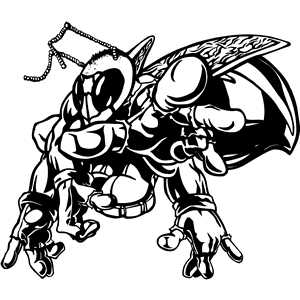 Hornet Mascot Decal B500